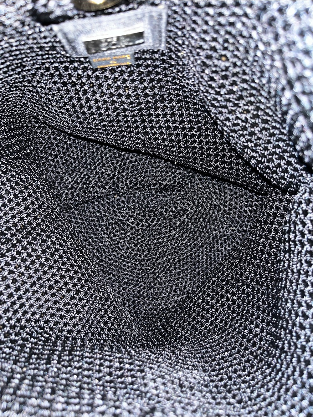 The Sak Black Knit Shoulder Bag - Picture 5 of 6